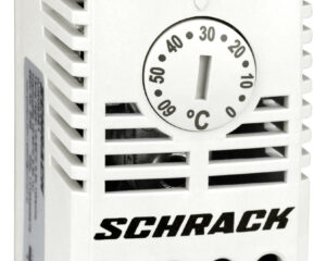 Termostat 10-60°C, 1 CC, montaj pe şină DIN