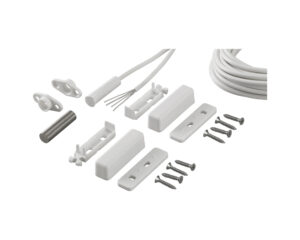 Contact magnetic ușă/fereastră alb
