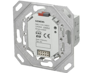 Aparat cu ieșiri binare, 2 x 230V c.a., 10A, cu cadru montaj