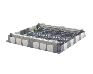 Casetă control cameră, 8 sloturi pentru modul act./senzor