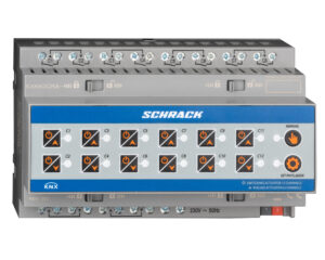Actuator KNX comutare/jaluzele, 12/6 ieșiri, 16A, 230V c.a.