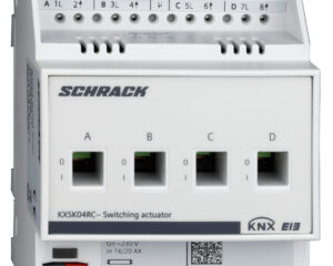Actuator KNX 4 x 16A 230V c.a.