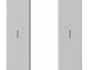 Taster KNX, o pereche, cu LED de stare, argintiu