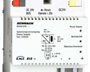 Sursă KNX, DC 29V, 320mA, cu ieşire supl. nestabilizată