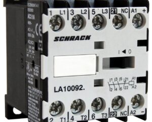 Contactor auxiliar miniatura 3pol/1NI-24VAC 10A