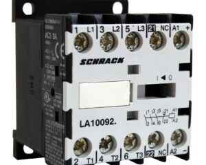 Contactor auxiliar miniatura 3pol/1NI-24VDC 10A