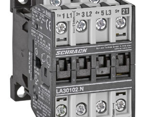 Contactor 3pole, 4kW, AC3, 10A, 230VAC + 1NC built in