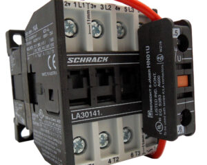 Contactor 3pole, 5,5kW, AC3, 14A, 24VDC + 1NO built in