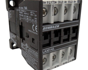 Contactor 3pole, 5,5kW, AC3, 14A, 230VAC + 1NC built in