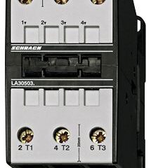 Contactor, 3pole,22kW/50A AC3, 110A AC1, 24VAC