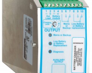 Sursă în comutaţie cu fcţ. UPS, 1f., 230VCA /24VCC,10 A