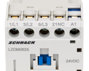 Contactor 3 poli, CUBICO Mini, 2,2kW, 6A, 1NÎ,24Vc.c.
