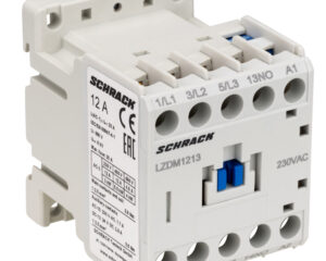 Contactor 3 poli, CUBICO Mini, 5,5kW, 12A, 1ND,230Vc.a.