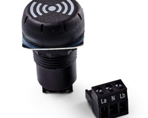 Buzer Compact, d= 30 mm, 230-240 V c.a., negru, 85 dB
