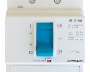 Întreruptor compact MB 15kA, borne cleme rapide 125A, 3 poli