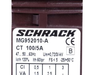 Transformator de curent 100/5A, D=21mm, clasă 0,5
