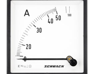 Ampermetru 96*96mm, 50A, conexiune directă, AC
