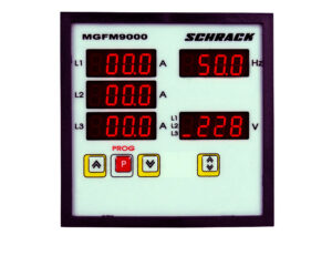 Multimetru digital trifazat, 96*96, cu 5 display-uri