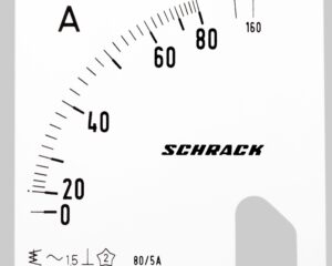 Scală 72*72mm, 80/160/5A, AC