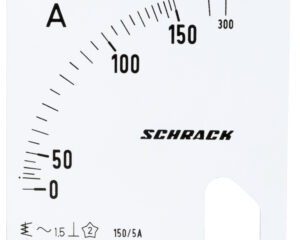 Scală 72*72mm, 150/300/5A, AC