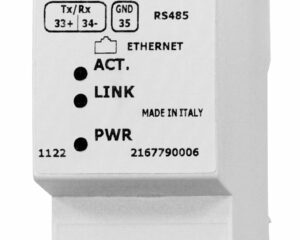 Interfaţă comunic. RS485/ETHERNET acces WEB/soft MIDAS-Evo