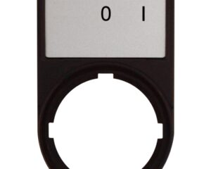 Suport cu placa 30x50mm cu inscriptia 0 I