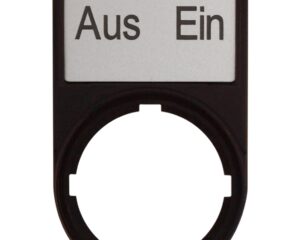 Suport cu placa 30x50mm cu inscriptia AUS EIN