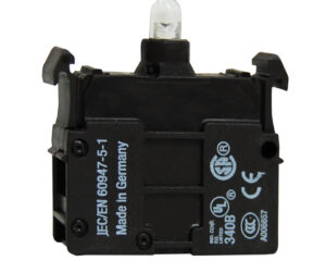 Modul LED 12-30V c.a./c.c. rosu montaj frontal