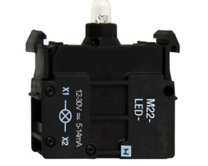 Modul LED 12-30V ACDC verde montaj frontal