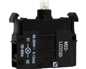 Modul LED 85-264VAC alb montaj frontal