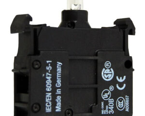 Modul LED 18-30V ACDC verde montaj frontal