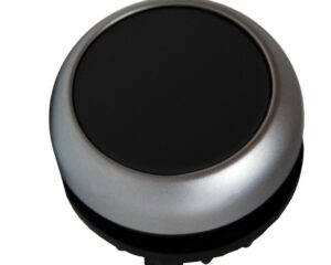 Buton comanda cu revenire negru