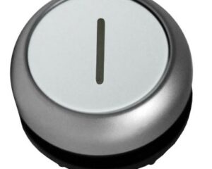 Buton comanda alb cu revenire '1'