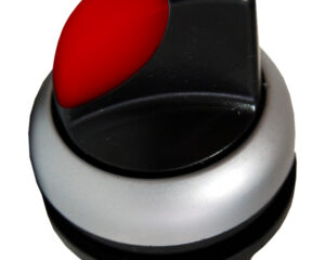 Buton selector 0-1 cu revenire rosu