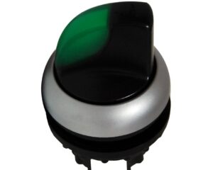 Buton selector 0-1 fara revenire verde