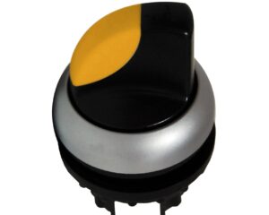Buton selector 0-1 fara revenire galben