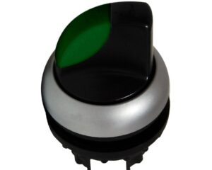 Buton selector 1-0-2 cu revenire verde
