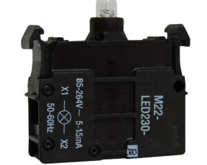 Modul LED 85-264V AC albastru montaj frontal