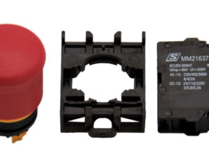 Set complet buton avarie cu un contact NÎ