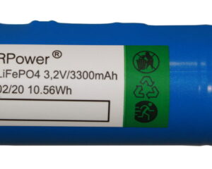 Accu 3,2V 3,0Ah LiFePO4 ptr.LED C.il KM,KSC,KMB,ASM,ZAW