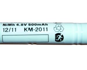 Acumulator 4,8V 0,5Ah pentru C.IL. auto cont. cu LED KM, KS