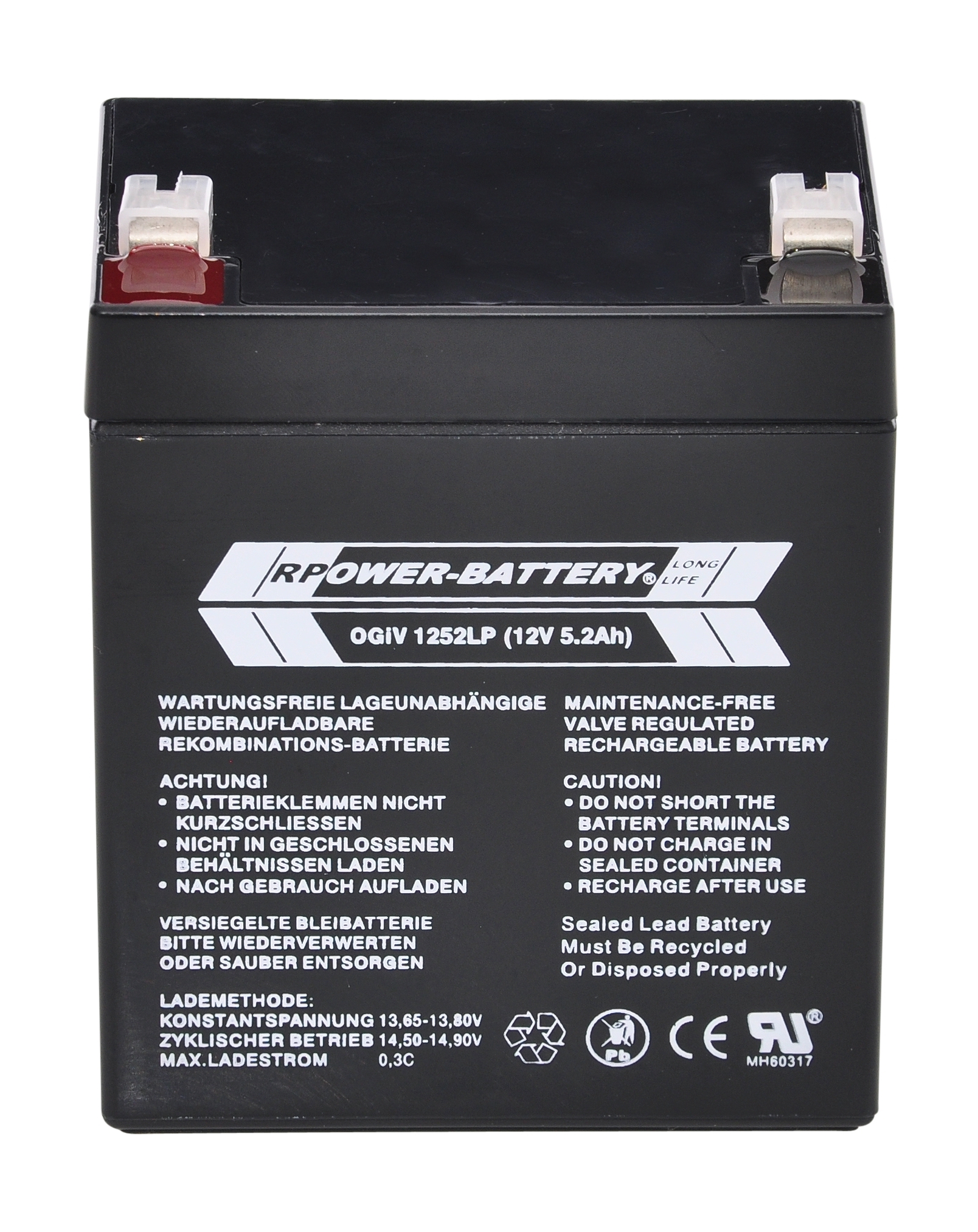 Baterie Rpower OGIV 12V/5,2Ah - imagine 2