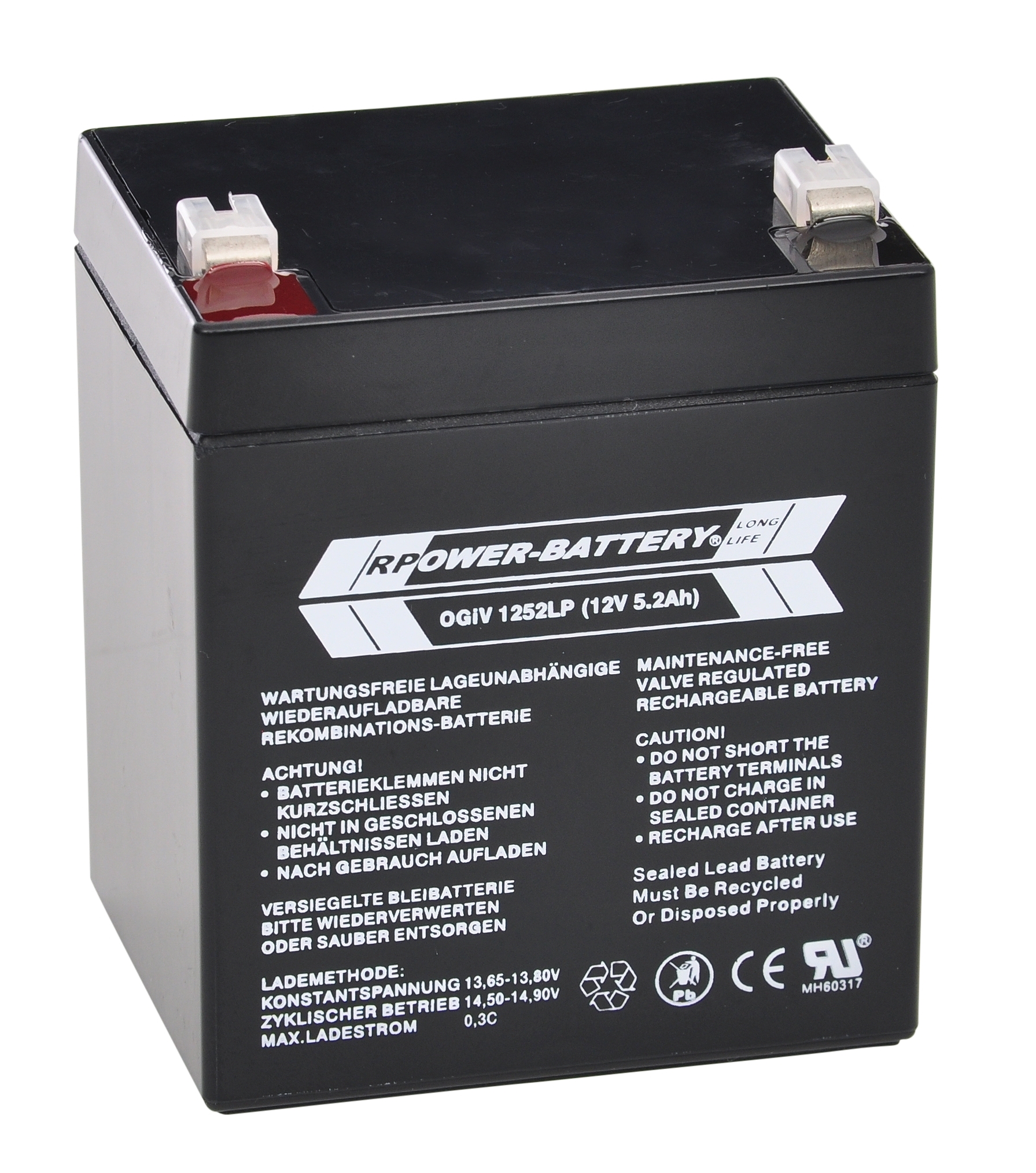 Baterie Rpower OGIV 12V/5,2Ah