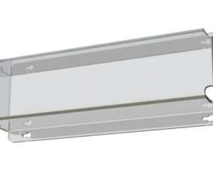 Protect.minge plexi glas lxwxd=370x140x77mm