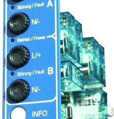 Circuitul electric unitate DCM de 19 "mixt modul 2x4A DS/BS