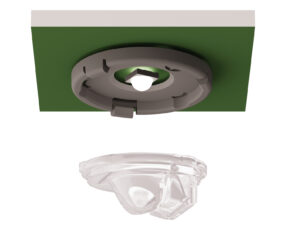 set 4 Lentile schimbabile Iluminare asimetrică
