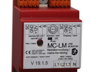 MONITOR LINIE (3-faze cu conectare bus pentru Multi-Control