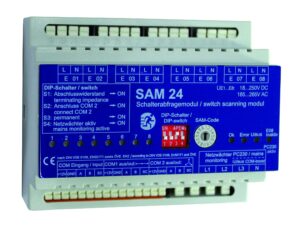 Modulul de monitorizare SAM08, 8 intrări, inclus monitor ret
