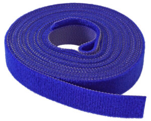 Colier velcro albastru 16mmx4m