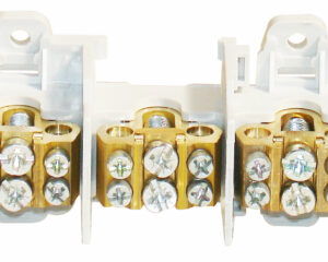 Clemă derivaţie 3+1 module: 3x35mm²/2x25mm²+1x35mm²/6x25mm²